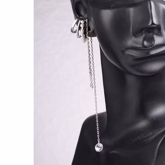 CZと淡水パールを使用したファッションシルバージュエリー